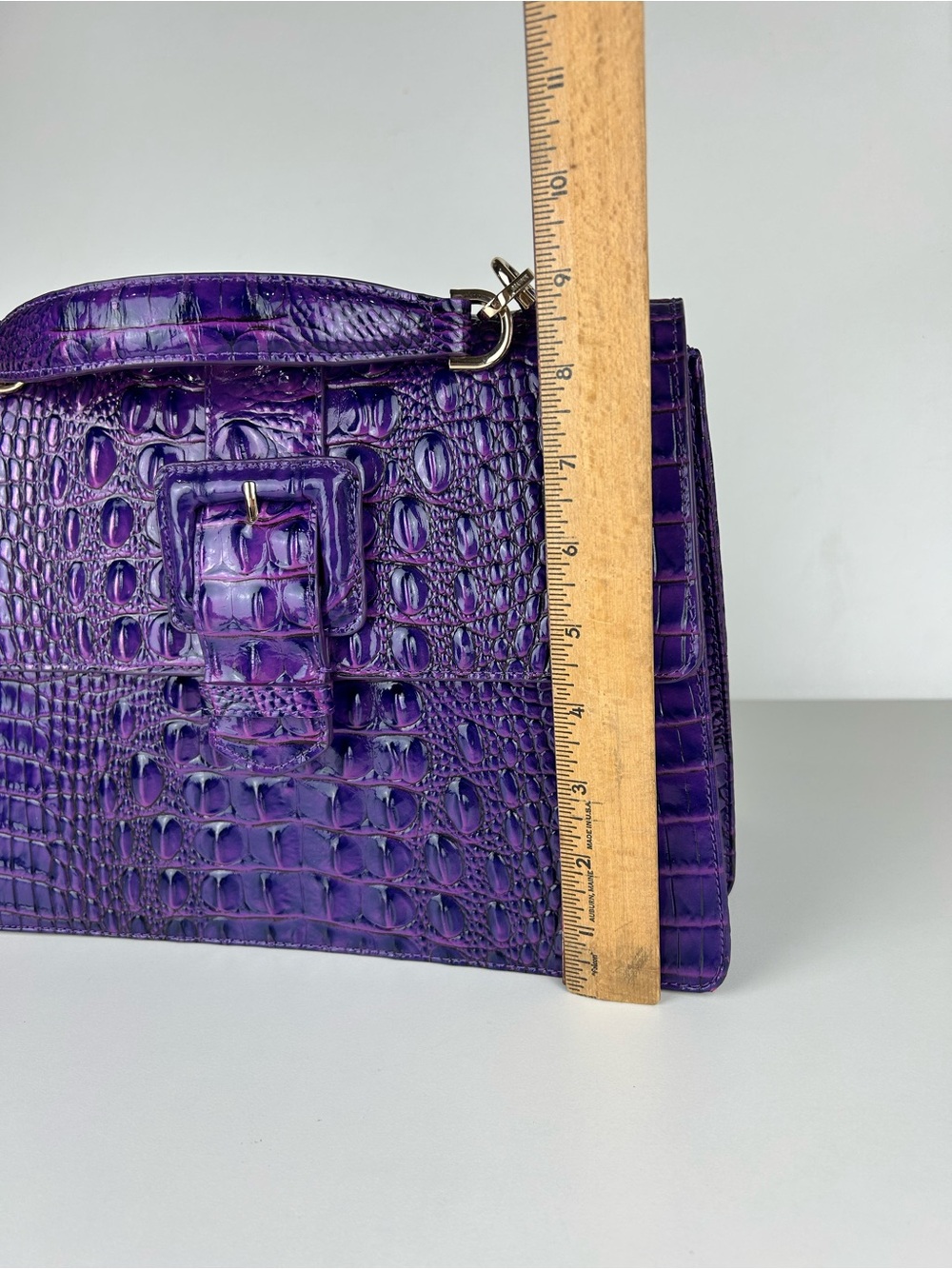 BRAHMIN HALLIE MELBOURNE PURPLE - Picture 10 of 16